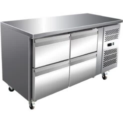 Commercial Refrigerated Counter 4 Drawers Depth 700mm | Adexa 4DRG21V