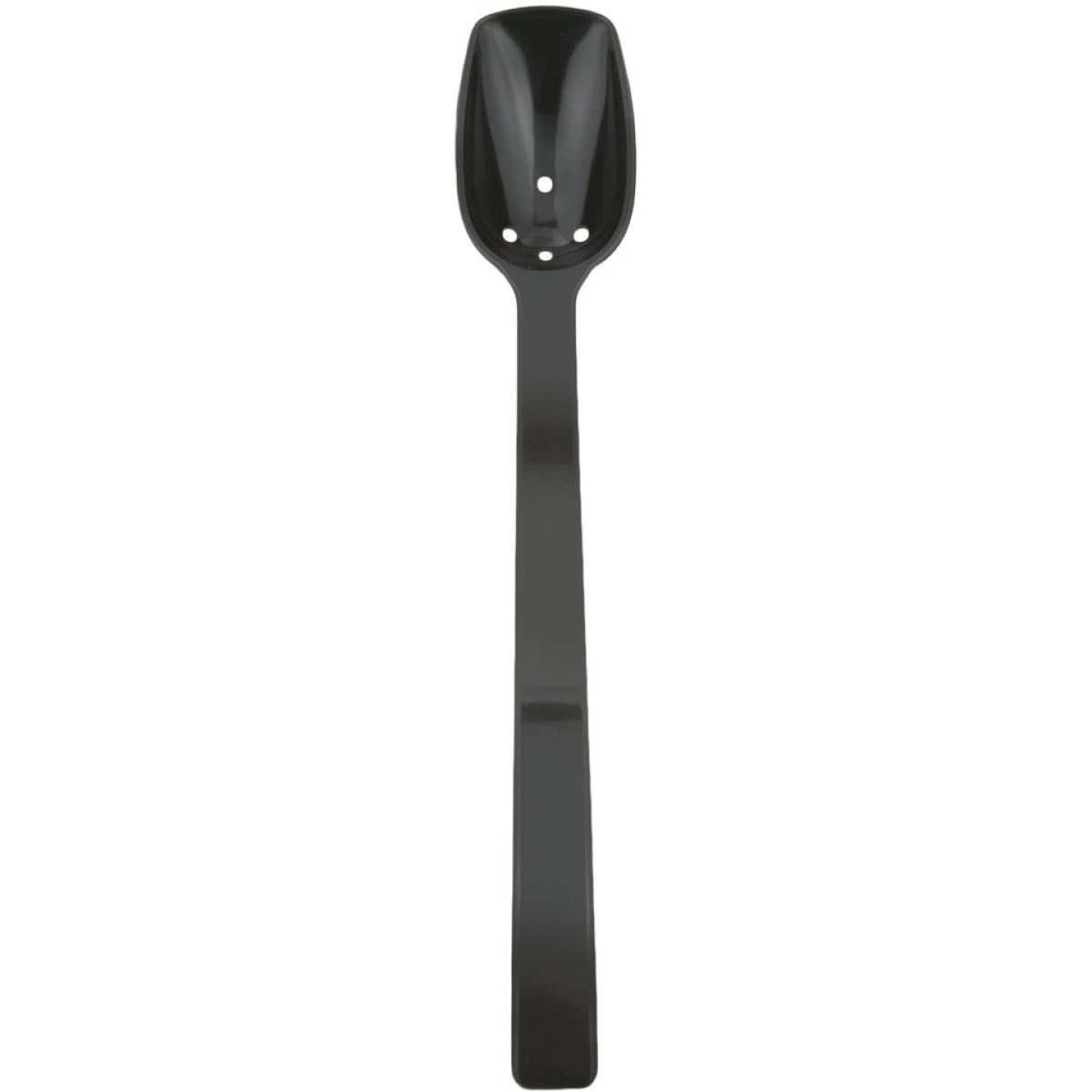 0.75oz Catering Perforated Serving Spoon 10" Handle Black Polycarbonate| Adexa BSPC10P 1 0.75oz Catering Perforated Serving Spoon 10" Handle Black Polycarbonate| Adexa BSPC10P