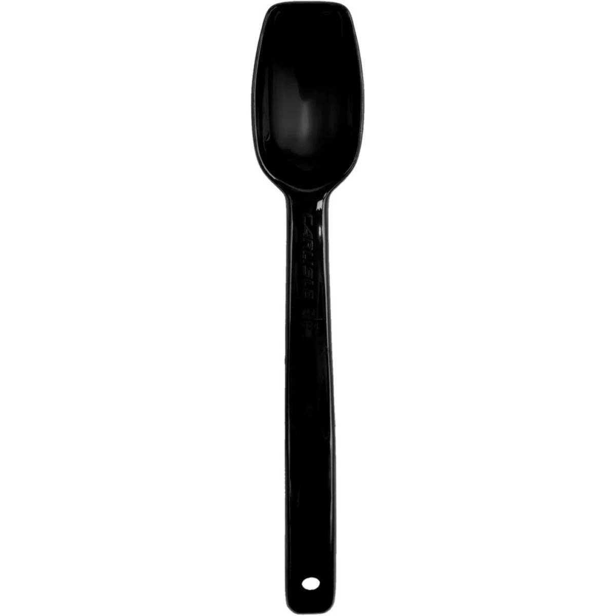 0.5oz Catering Solid Serving Spoon 8" Handle Black Polycarbonate| Adexa BSPC8 1 0.5oz Catering Solid Serving Spoon 8" Handle Black Polycarbonate| Adexa BSPC8