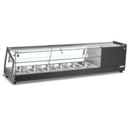 Commercial Refrigerator Sushi Showcase 6xGN1/3 | Adexa CS84