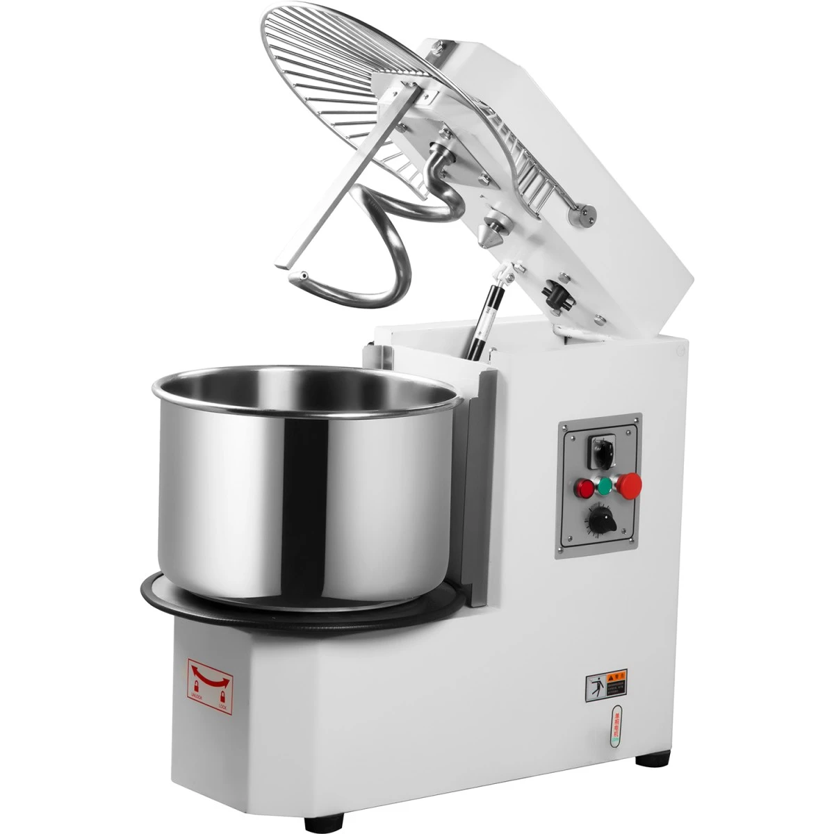 Professional Spiral Dough Mixer 40 Litres Liftable Head Fixed Bowl 1 Speed 230V/1 Phase | Adexa DH40T 1 Professional Spiral Dough Mixer 40 Litres Liftable Head Fixed Bowl 1 Speed 230V/1 Phase | Adexa DH40T