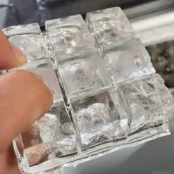 Commercial Ice Cube Machine Under Counter 65kg/24h 15kg Bin | Adexa HZB65 -Kitchen Pro Shop HZB20Ice20Cubes 1200x1200 4