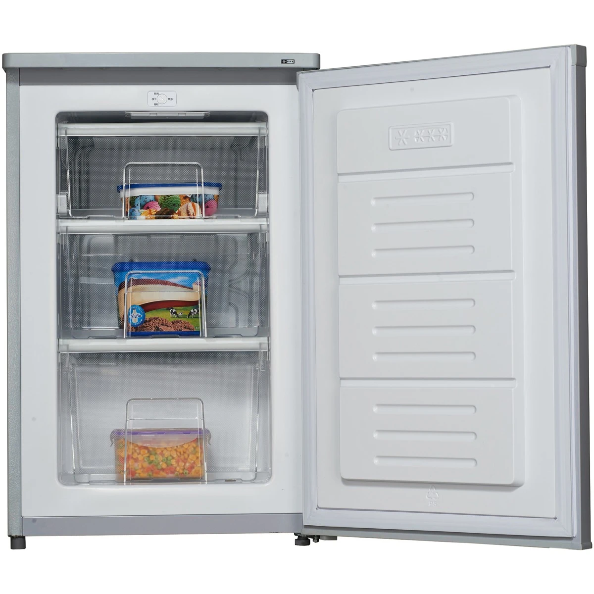 Undercounter Freezer 83 Litre Reversible Single Door Stainless Steel | Adexa AX85NX 2 Undercounter Freezer 83 Litre Reversible Single Door Stainless Steel | Adexa AX85NX - Image 2