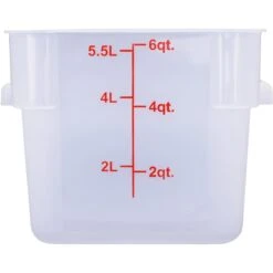 Food Storage Container 5.5 Litre Polypropylene | Adexa PPFSC6