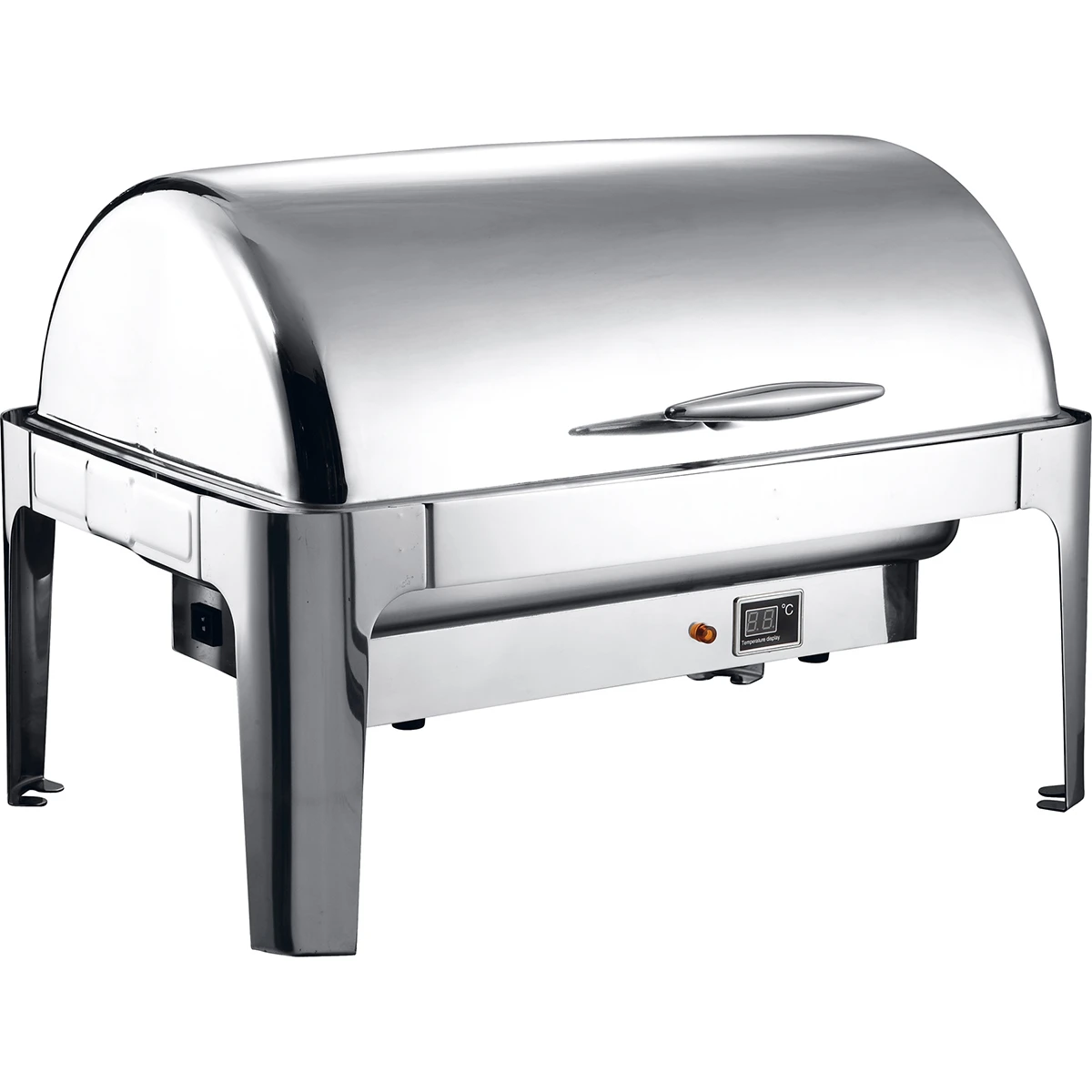 Roll Top Chafer Electric Heating GN1/1 Stainless Steel Mirror Polish 9 Litres | Adexa RA2301BE 1 Roll Top Chafer Electric Heating GN1/1 Stainless Steel Mirror Polish 9 Litres | Adexa RA2301BE