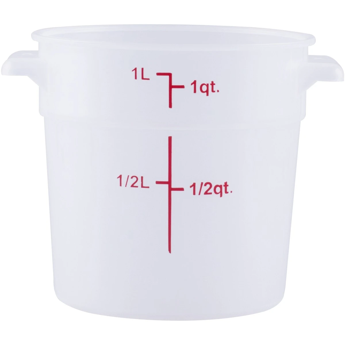 Food Storage Container 1 Litre Translucent Polypropylene | Adexa RSC1 1 Food Storage Container 1 Litre Translucent Polypropylene | Adexa RSC1