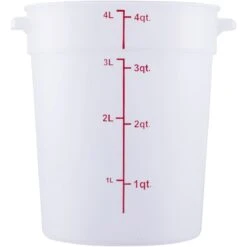 Food Storage Container 4 Litre Translucent Polypropylene | Adexa RSC4