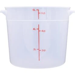 Food Storage Container 6 Litre Translucent Polypropylene | Adexa RSC6