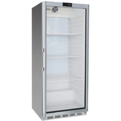 Commercial Freezer Upright Cabinet Stainless Steel 620 Litres Single Glass Door | Adexa SF600G