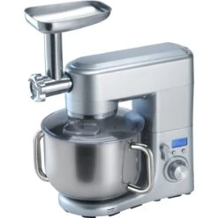 Professional Countertop Planetary Mixer 10 Litres With Meat Grinder & Sausage & Pasta Maker 1.5kW Stainless Steel | Adexa SM2088G