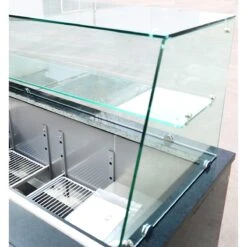 Refrigerated Counter With Display 4xGN1/1 | Adexa THSAI158S -Kitchen Pro Shop THSAIS 3 1200x1200 1