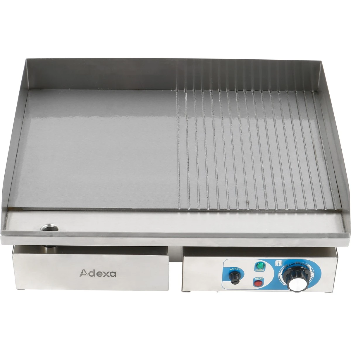 Commercial Griddle Smooth/Ribbed Medium 1 Zone 3kW Electric | Adexa WHEG818AFR 3 Commercial Griddle Smooth/Ribbed Medium 1 Zone 3kW Electric | Adexa WHEG818AFR - Image 3