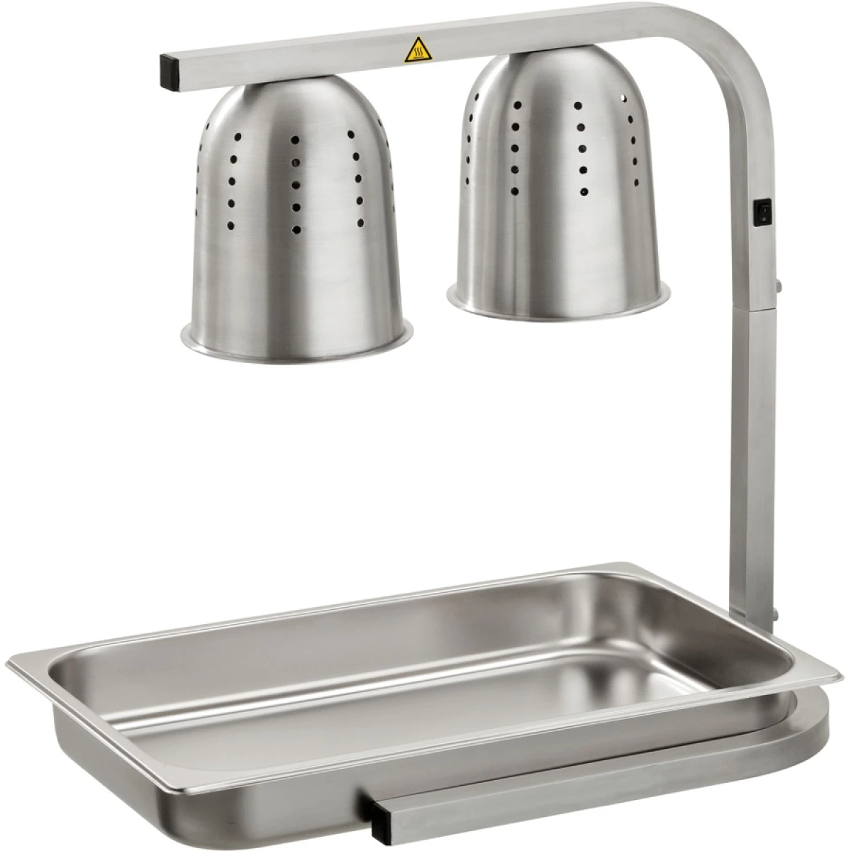 Commercial Food Warmer 2 Heating Lamps GN1/1 | Adexa WL550 1 Commercial Food Warmer 2 Heating Lamps GN1/1 | Adexa WL550