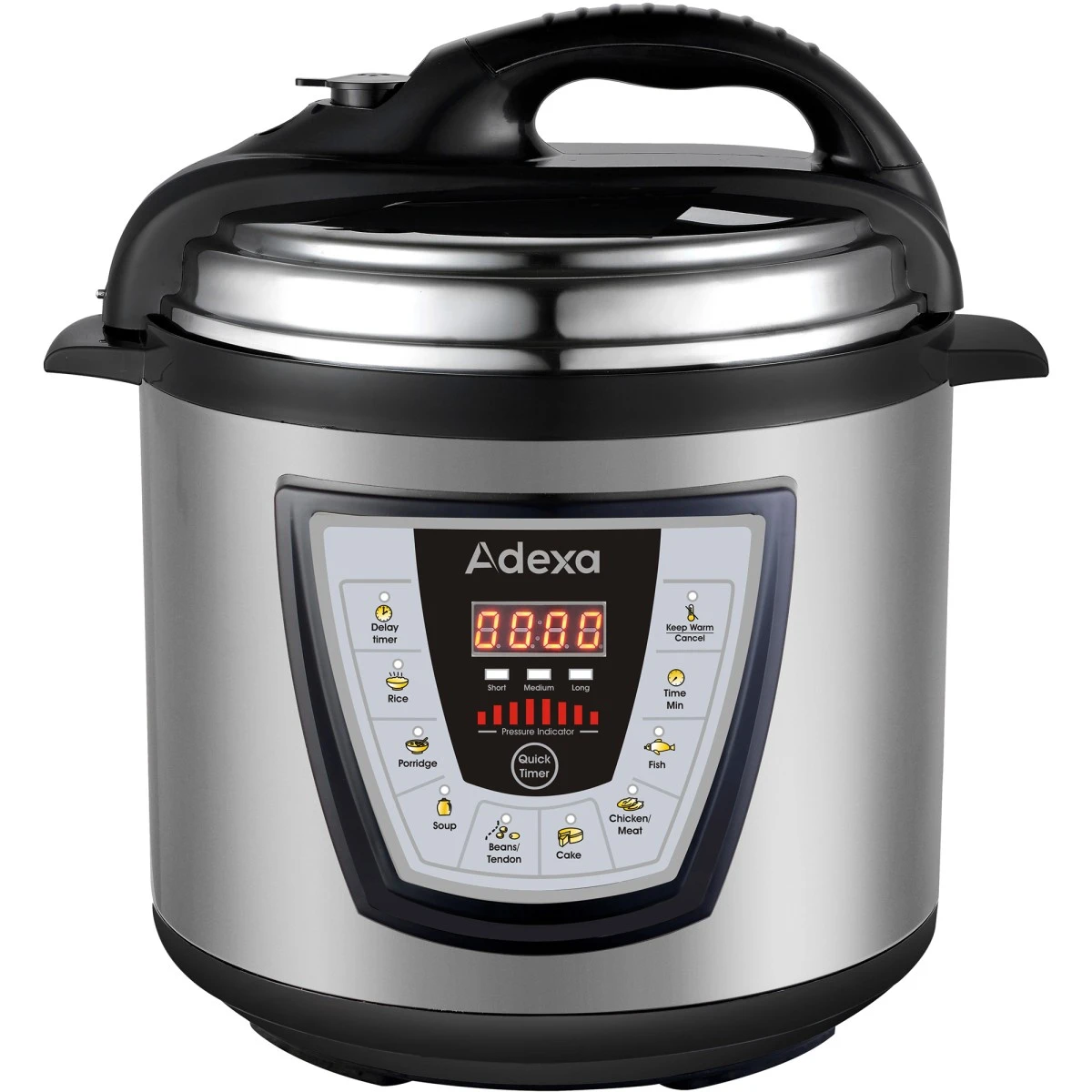 Commercial Multi-function Pressure Cooker 6 Litres 1kW | Adexa YBWA10 1 Commercial Multi-function Pressure Cooker 6 Litres 1kW | Adexa YBWA10